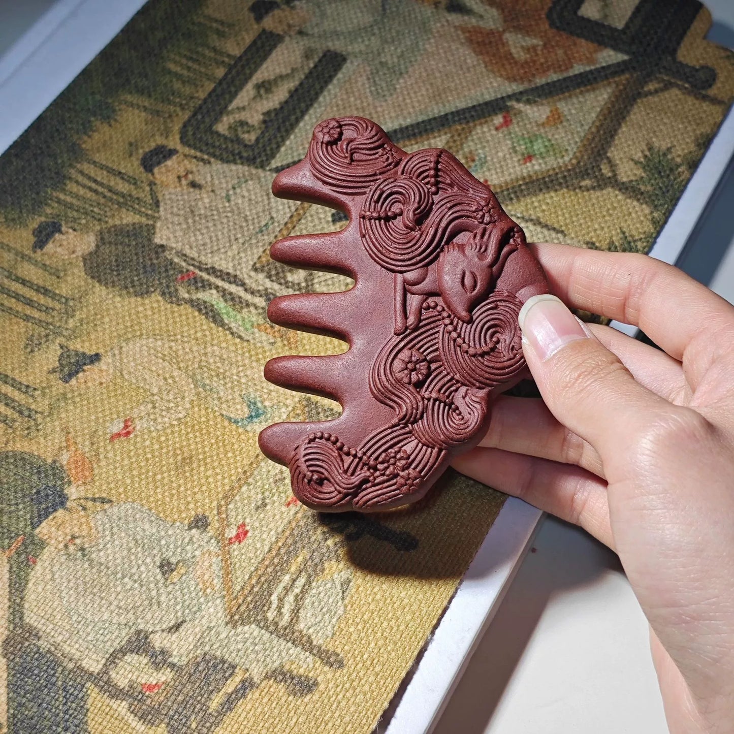 Joyliveo Traditional Fragrant Wood Massage Comb