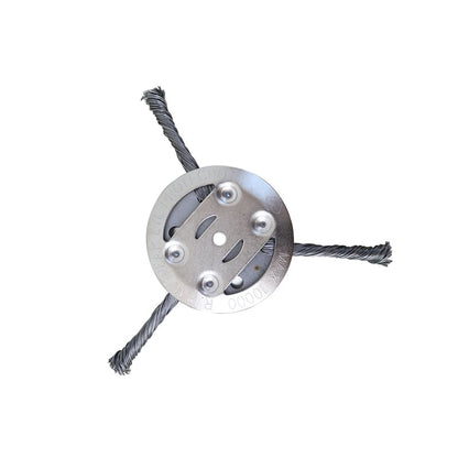 Joyliveo 6 inch Steel Wire Brush Cutter Trimmer Head