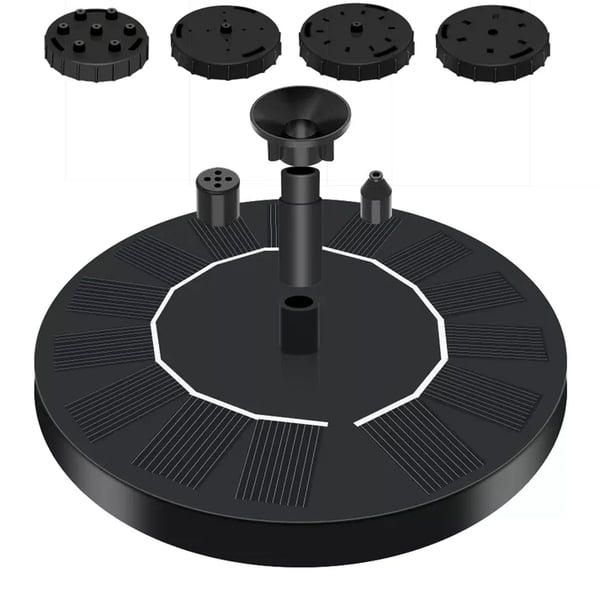 Compact Solar Bird Fountain Pump