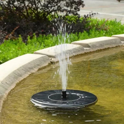Compact Solar Bird Fountain Pump
