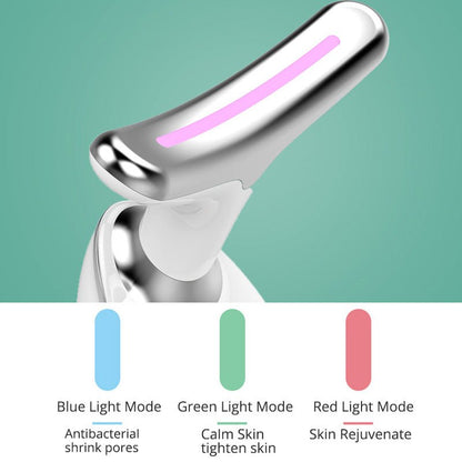 Joyliveo Ems Red Light Therapy Face Neck Lift Wrinkle Remover Tighten Massager