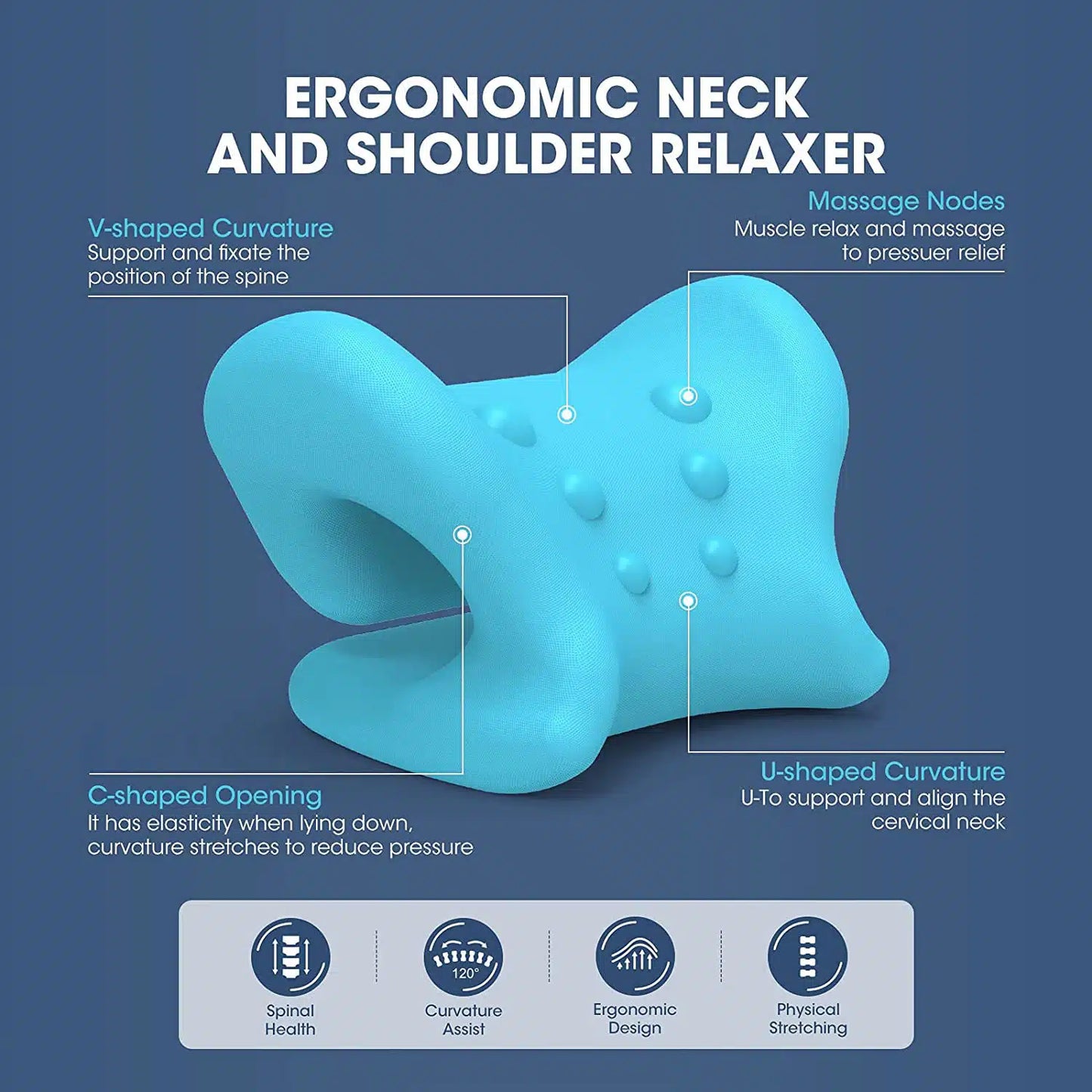 Joyliveo Ergonomic Neck Stretcher