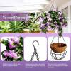 NO-Fade Faux Crepe Myrtle Hanging Baskets