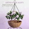 NO-Fade Faux Crepe Myrtle Hanging Baskets