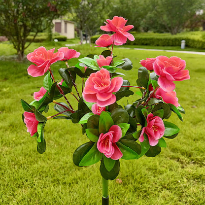 💐Simulation Azalea Flower Ground Stake Solar Light💐💡