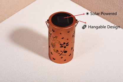 Joyliveo Enchanted Butterfly Solar Lantern | Warm Auto-Glow Outdoor Decor