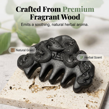 Joyliveo Traditional Fragrant Wood Massage Comb