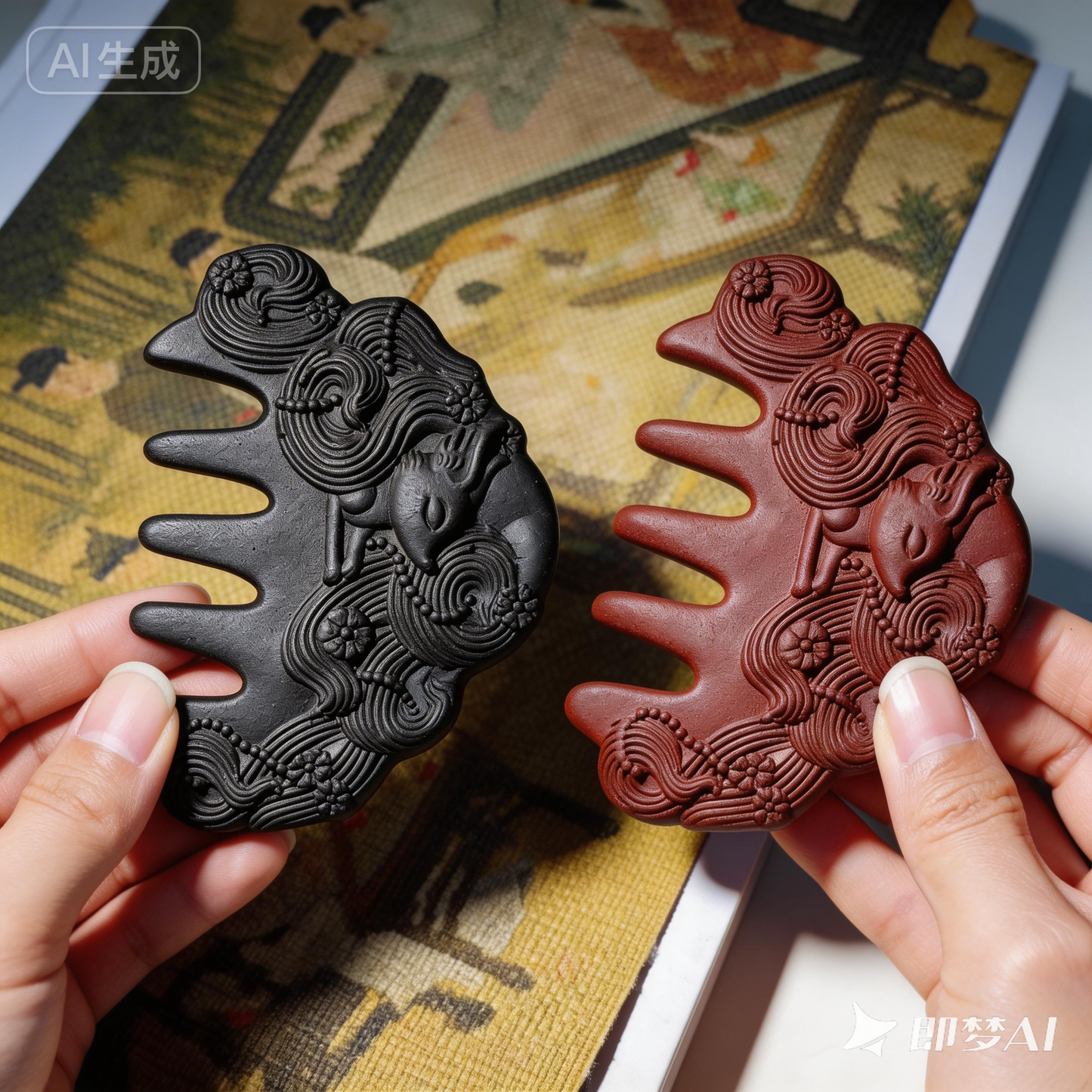 Joyliveo Traditional Fragrant Wood Massage Comb