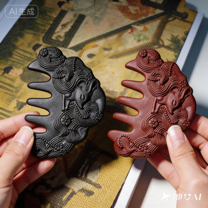 Joyliveo Traditional Fragrant Wood Massage Comb