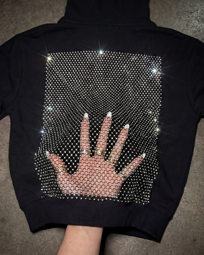 Venus Crystal Mesh Hoodie